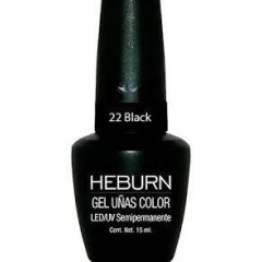 Heburn Gel Color LED/UV Marron black 22 15cc