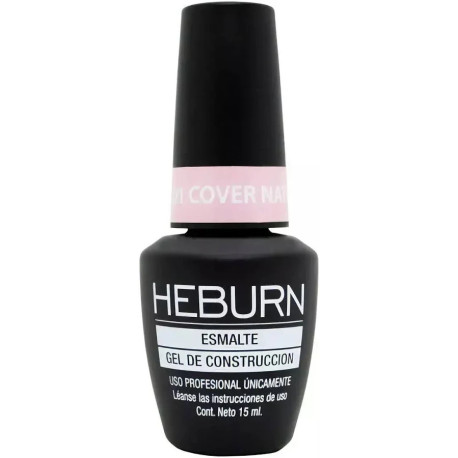 Heburn Gel de Construcción LED/UV Cover Natural  x 15cc