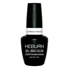 Heburn Gel Color LED/UV Blanco French  23 15cc