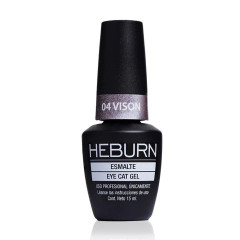 Heburn Esmalte Led  ojo de gato Visón x 15ml