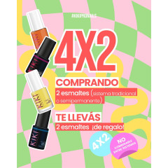 Idraet Promo KIKI 4 X 2 Esmalte Tradicional