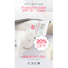 BioCosmética Exel Fotoprotector XL Urban Face Protección FPS 31 COLOR X 50 ML