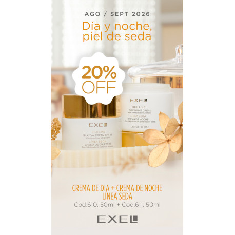 BioCosmética Exel PromoBook Dia y Noche  Piel Seda