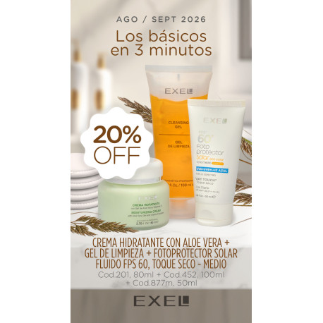 BioCosmética Exel  Promobook los Básicos en 3 Minutos