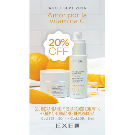 BioCosmética Exel  Promobook Amor por vitamina  C