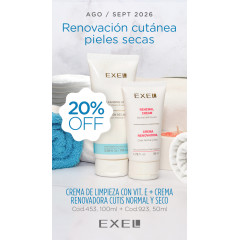 BioCosmética Exel  Promobook  Renovación Cutánea pieles secas