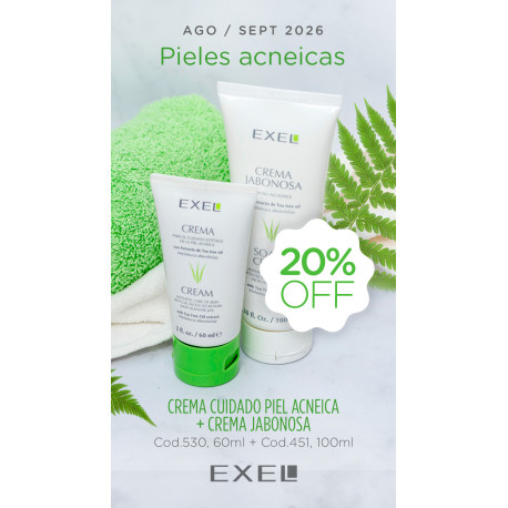 BioCosmética Exel  Promobook Piel Acneica