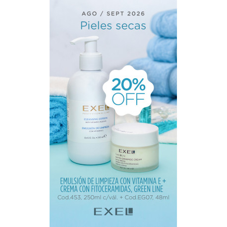 BioCosmética Exel  Promobook Pieles Secas