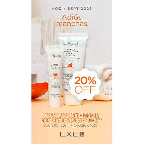 BioCosmética Exel  Promobook  Adiós Manchas