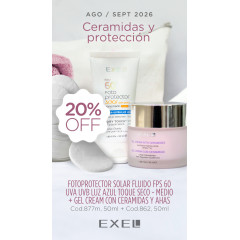 BioCosmética Exel  Promobook  Ceramidas y Protección