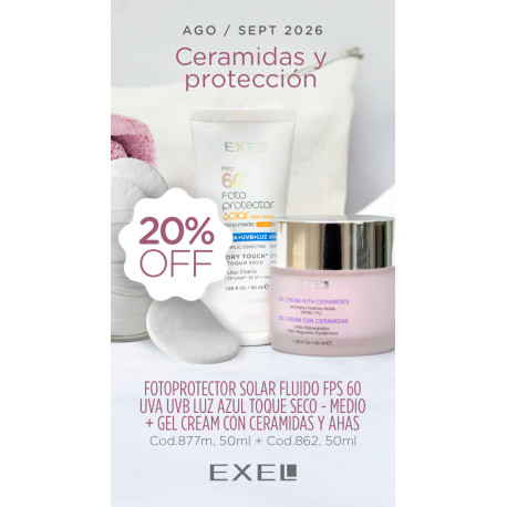 BioCosmética Exel  Promobook  Ceramidas y Protección