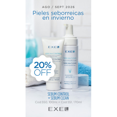 BioCosmética Exel  Promobook Pieles Seborreicas