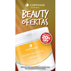 Carthage Máscara Plástica Facial con Vitamina C - 200 g