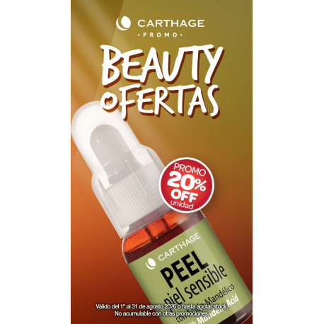 Carthage Solución Concentrada Peel Piel Sensible x 25 cc.
