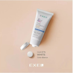 BioCosmética Exel Fotoprotector Solar Fluido FPS 60. UVA + UVB + LUZ AZUL - Toque Seco - Blanco x 50 ml