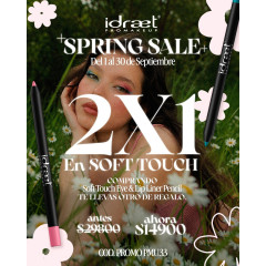 Idraet  Promakeup   2x1 en  Soft Touch Eye & Lip  Liner Pencil