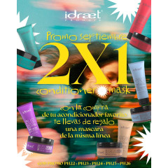 Idraet  Pro Hair 2x1: Smooth liss condiitioner , de regalo smooth liss mask