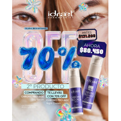 Idraet  Pro Hair  2DO AL 70%: Chrono Pro age  day serum, 70% OFF Chrono Pro Age night cream