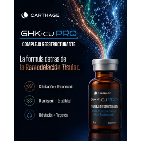 Carthage GHK-Cu PRO Complejo Reestructurante   1 unidad x 10 ml x 10ml