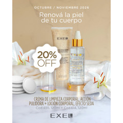 BioCosmética Exel Promo Renová la piel de tu cuerpo