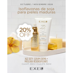 Biocosmética Exel Promo Isoflavona de la soja para pieles maduras