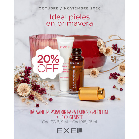 Biocosmética Exel Promo Ideal pieles en primavera