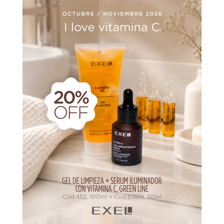 Biocosmética Exel Promo I love vitamina C