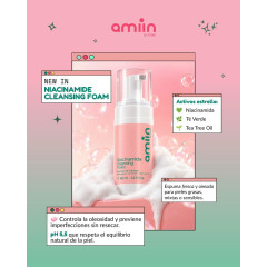 Idraet AMIIN NIACINAMIDE CLEANSING FOAM 100ml
