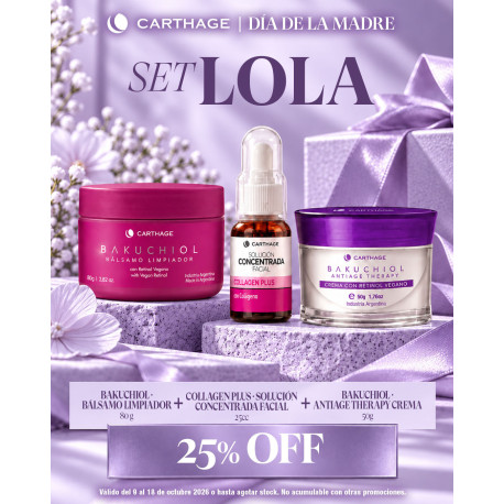 Carthage Promo Día de la Madre Set Lola