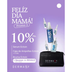 Promo Dermassy Dia de la Madre Promo 2 serum ectoin + ampollas ectoin x 5 un + bruma ectoin