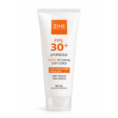 Zine  NP Sun Block Toque Seco SPF 30+ 190  gr color