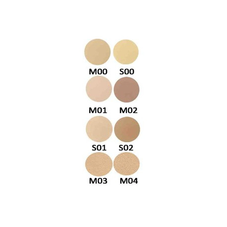 Mila Marzi PRO Maquillaje Compacto Polvo Pro (Rep. de 59mm) x 10grs. Modelador mate  Claro