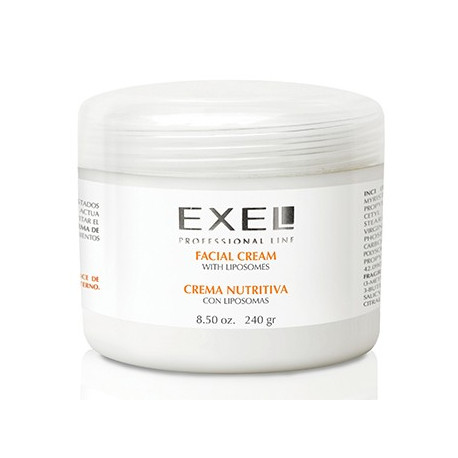 BioCosmética Exel Crema Nutritiva con Liposomas 240 gr.