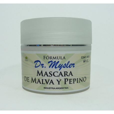 Formula Dr Mysler Mascara de malva y pepino x 60 gr. Formula Dr Mysler Mascara de malva y pepino x 60 gr.