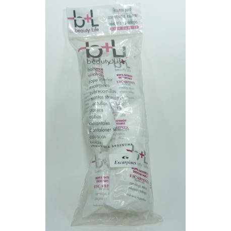 BioCosmética Exel escarpines x 6 pares