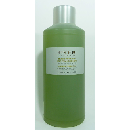 BioCosmética Exel Loción Herbácea con Aloe Vera 1000 ml. 