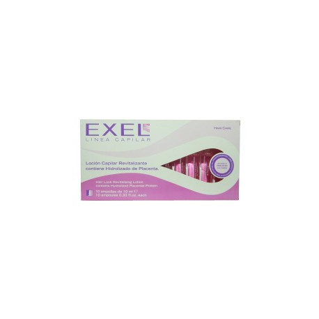 BioCosmética Exel Loción Capilar Revitalizante 10 Amp.
