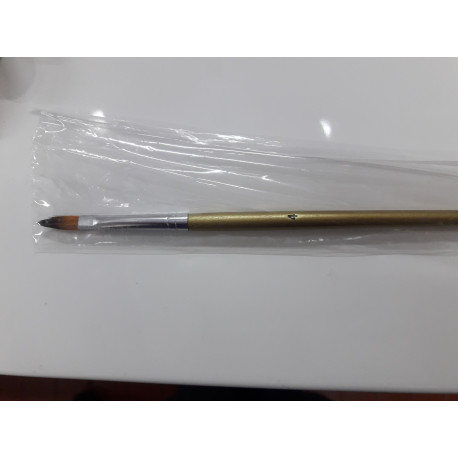 Descartel Pincel 4 Acrílico Amarillo