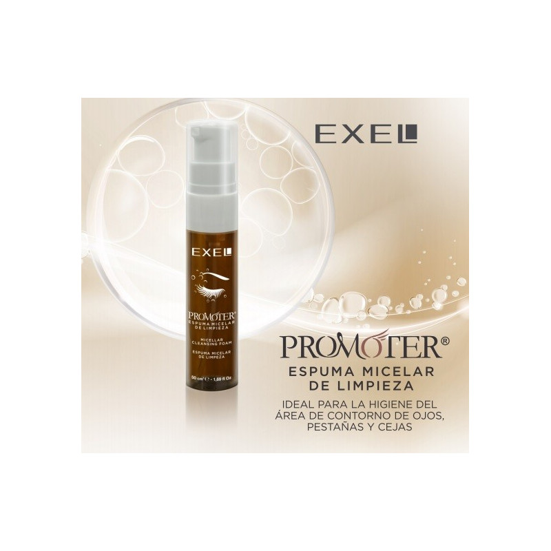 BioCosmética Exel Espuma Micelar de Limpieza Promoter x 50 cc