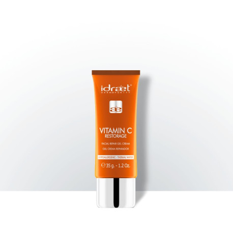 Idraet Vitamin C - Crema gel reparadora x 35 gr - Travel edition -