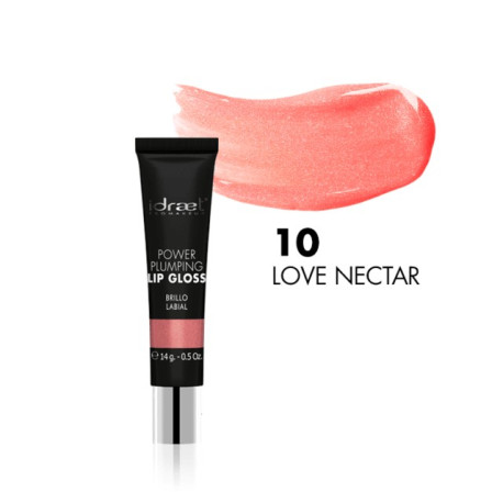 Idraet Pro MakeUp - POWER PLUMPING LIP GLOSS - Brillo Labial LOVE NECTAR x 14 g