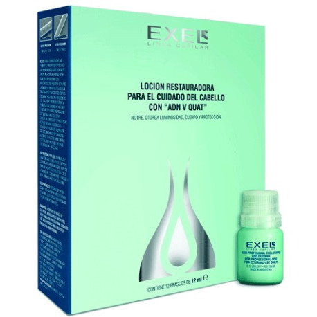 BioCosmética Exel locion restau. ADN 12 amp
