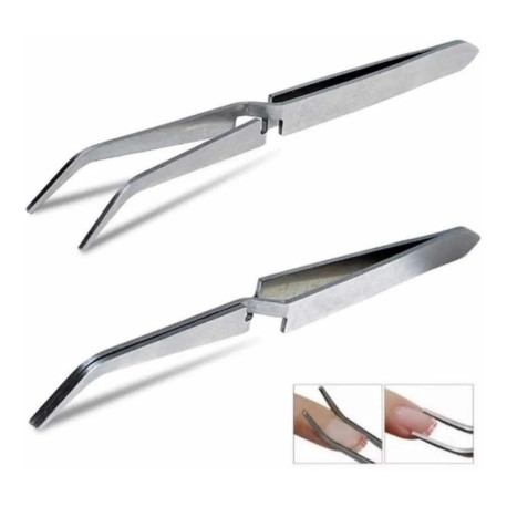 Pinza para curvatura C para uñas acrílicas y gelificadas