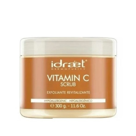 Idraet VITAMIN C SCRUB - Crema Gel Exfoliante Revitalizante con Vitamina C x 300gr