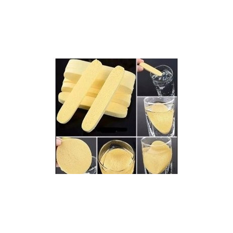 Esponja Facial De Celulosa Comprimida X2 Unidades