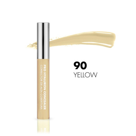 Idraet Pro MakeUp - PRO HYALURON CONCEALER - Corrector de Alta Cobertura HD - 90 YELLOW x 10 g