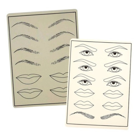 Goma eva para práctica de microblading