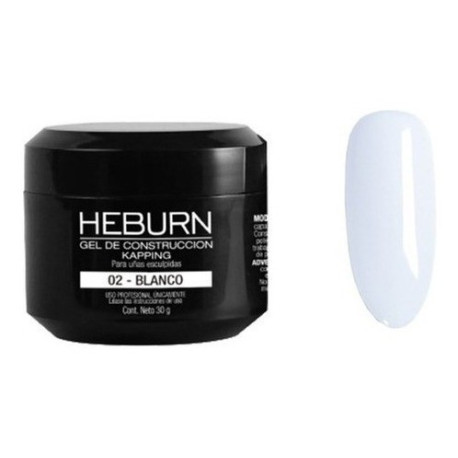 Heburn Gel de Construccion- Kapping x 30 gr Blanco