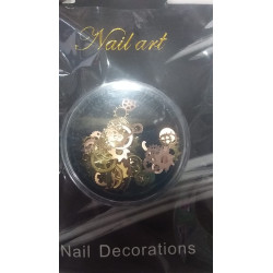 Las Varano Strass Engranaje Metalizado