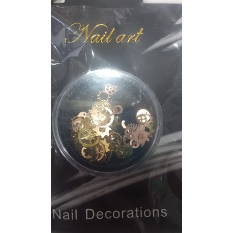 Las Varano Strass Engranaje Metalizado